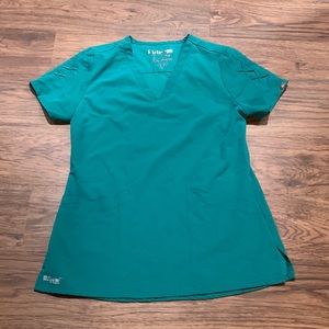 Greys Anatomy scrub top. Small. Gently worn. No flaws